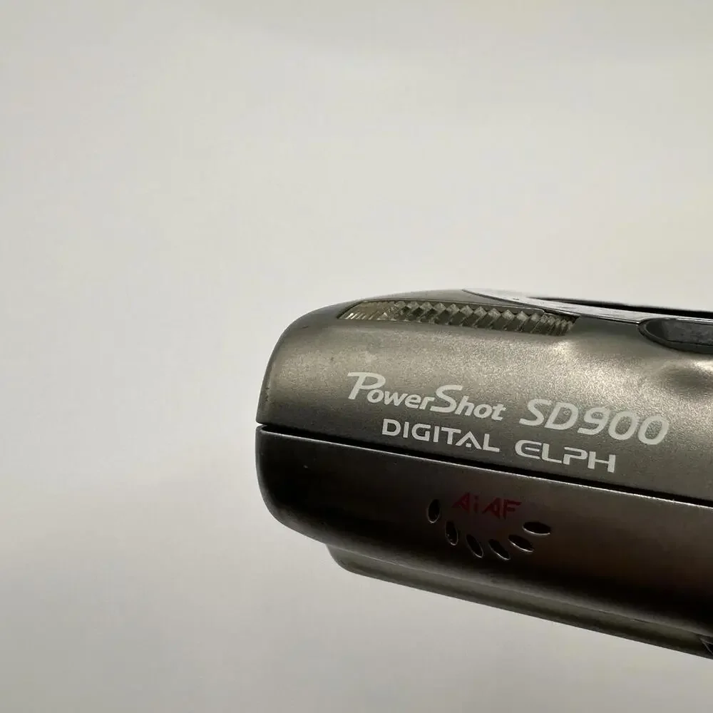 Canon PowerShot ELPH SD900 Silver 10MP 3X Zoom Digital Pocket Camera No Shutter
